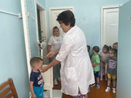 В саду прошло мероприятие в честь Дня медицинского работника В саду прошло мероприятие в честь Дня медицинского работника.